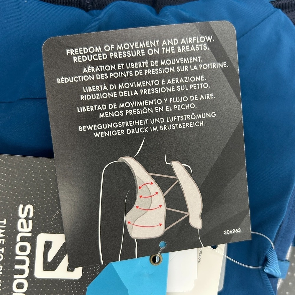 NEW Salomon ADV Skin 8 W, Hydration & Storage Vest w/ 2 500ml Flasks Womens XS - Picture 6 of 15